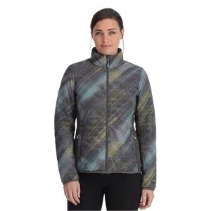 Spyder Women’s Geo Rays Acid Print Lightweight Down Coat